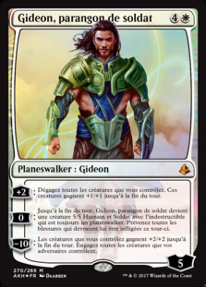 Gideon, parangon de soldat