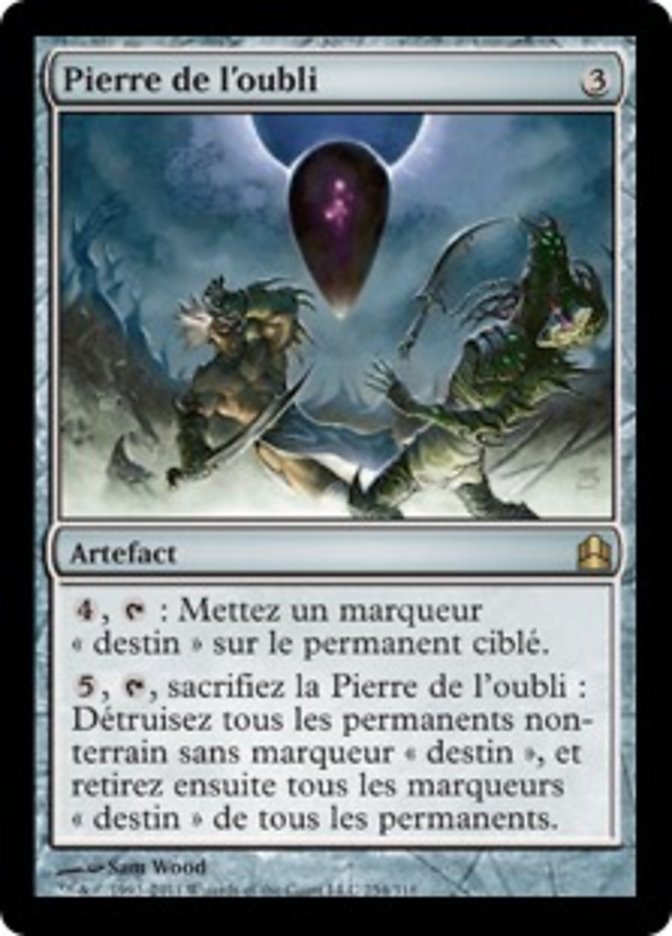 Pierre de l'oubli
