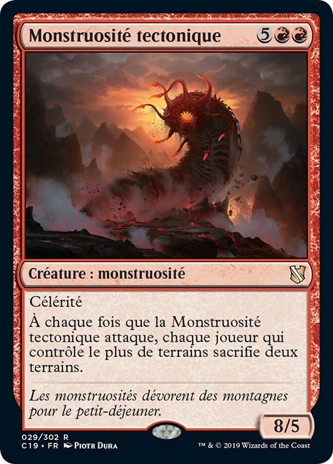 Monstruosité tectonique