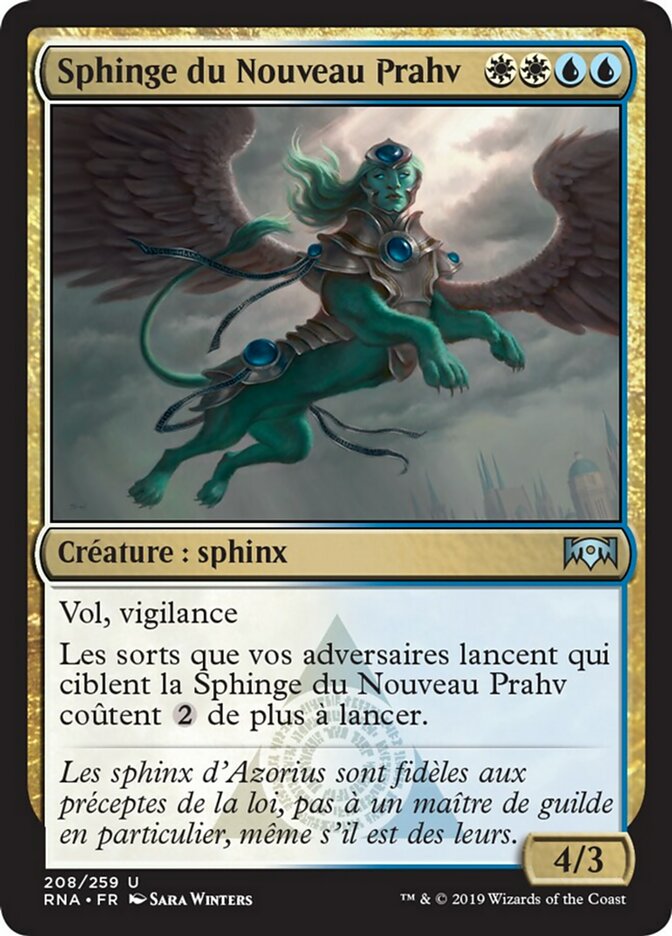 Sphinge du Nouveau Prahv