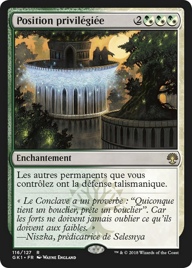 Position privilégiée