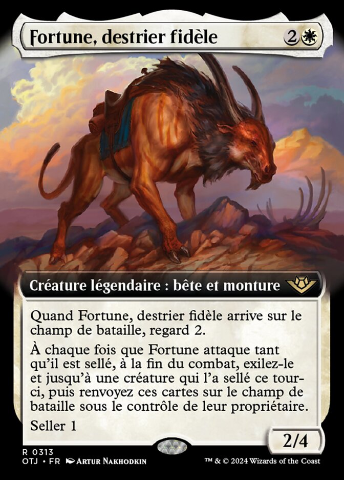 Fortune, destrier fidèle