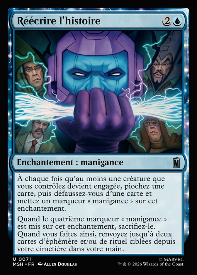 Réécrire l'histoire