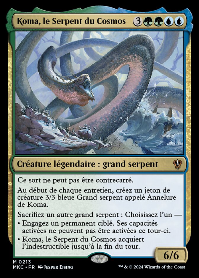 Koma, le Serpent du Cosmos
