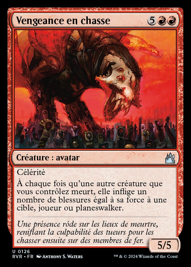 Vengeance en chasse