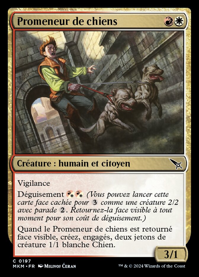 Promeneur de chiens