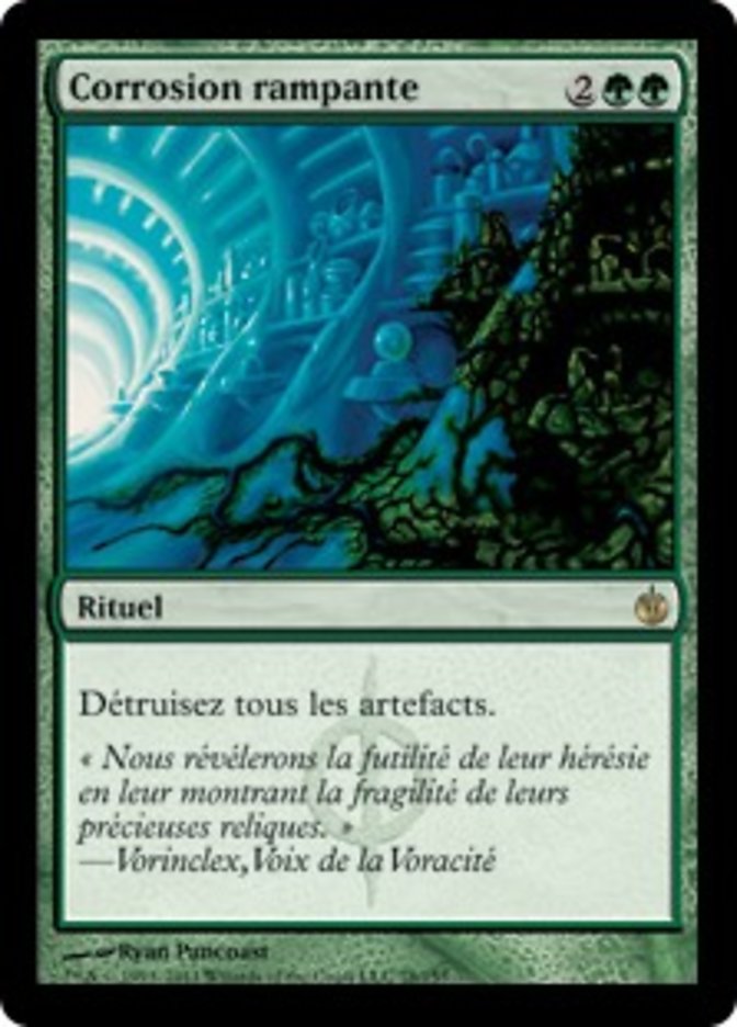 Corrosion rampante