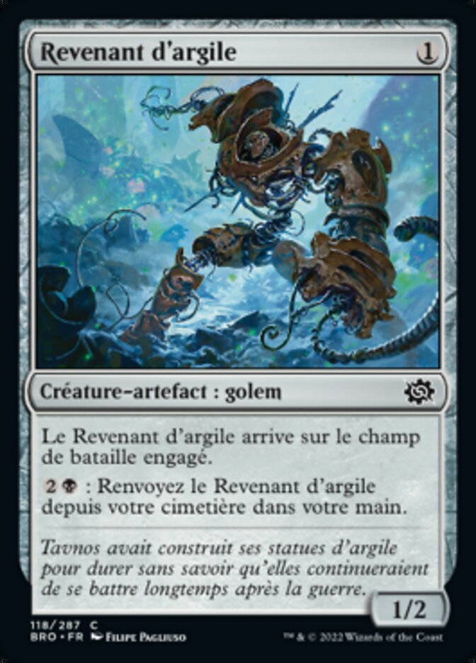Revenant d'argile