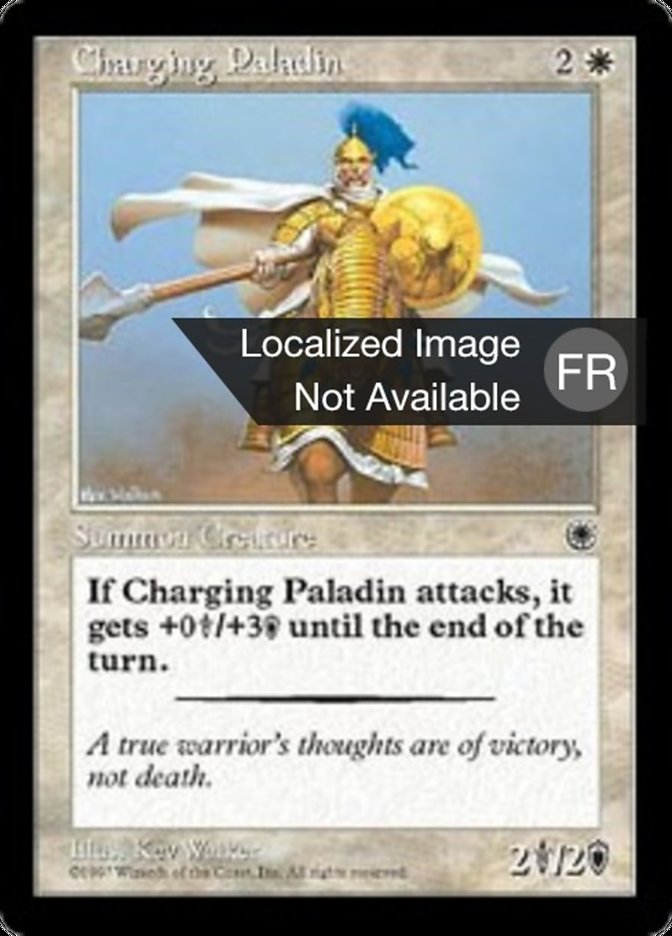 Paladin fougueux