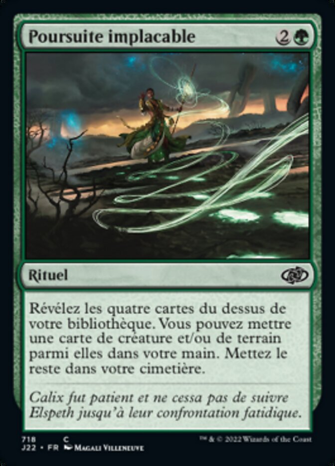 Poursuite implacable