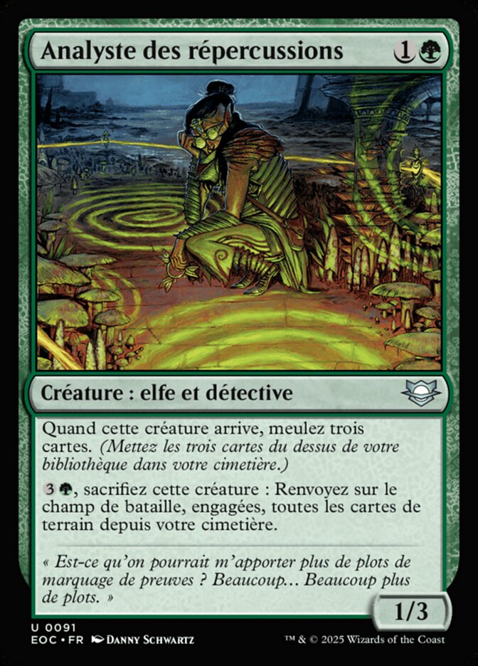 Analyste des répercussions