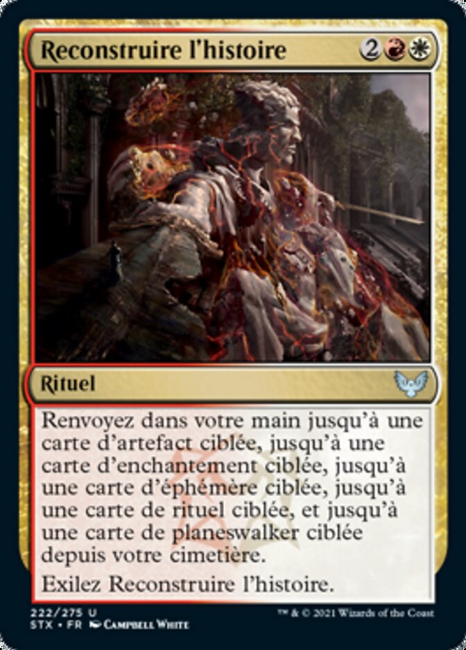 Reconstruire l'histoire