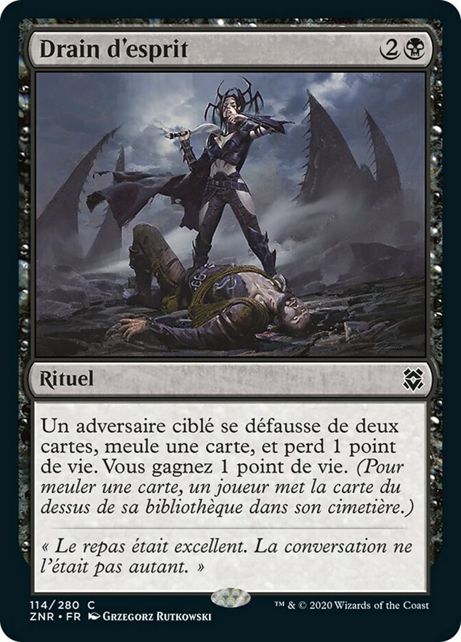 Drain d'esprit