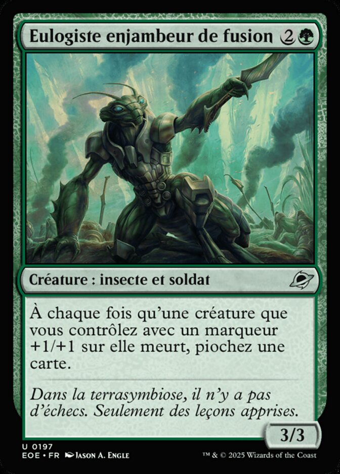 Eulogiste enjambeur de fusion
