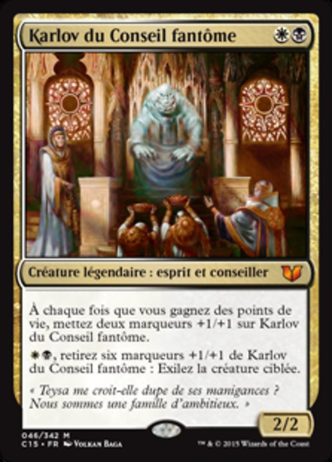 Karlov du Conseil fantôme