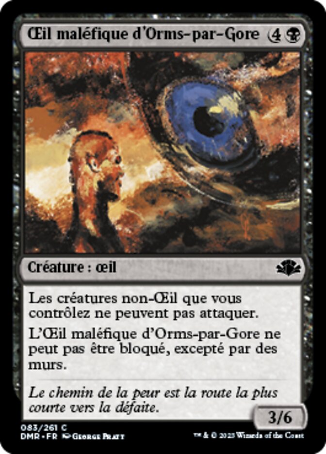 Œil maléfique d'Orms-par-Gore