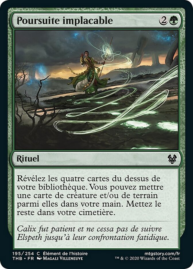 Poursuite implacable