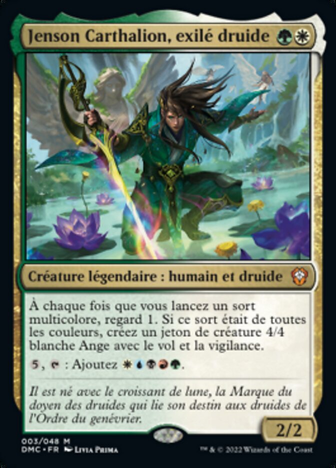 Jenson Carthalion, exilé druide