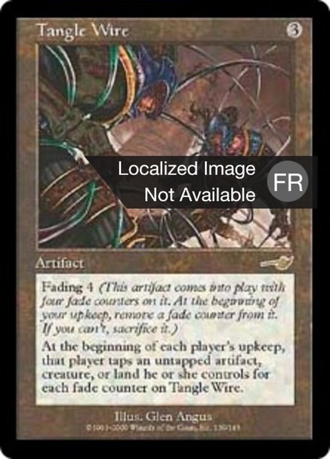 Enchevêtrement de câbles