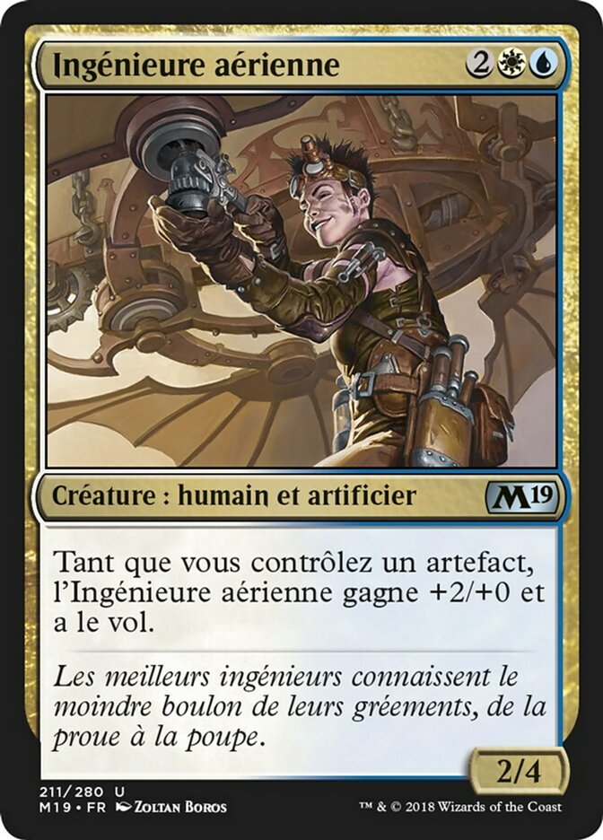 Ingénieure aérienne