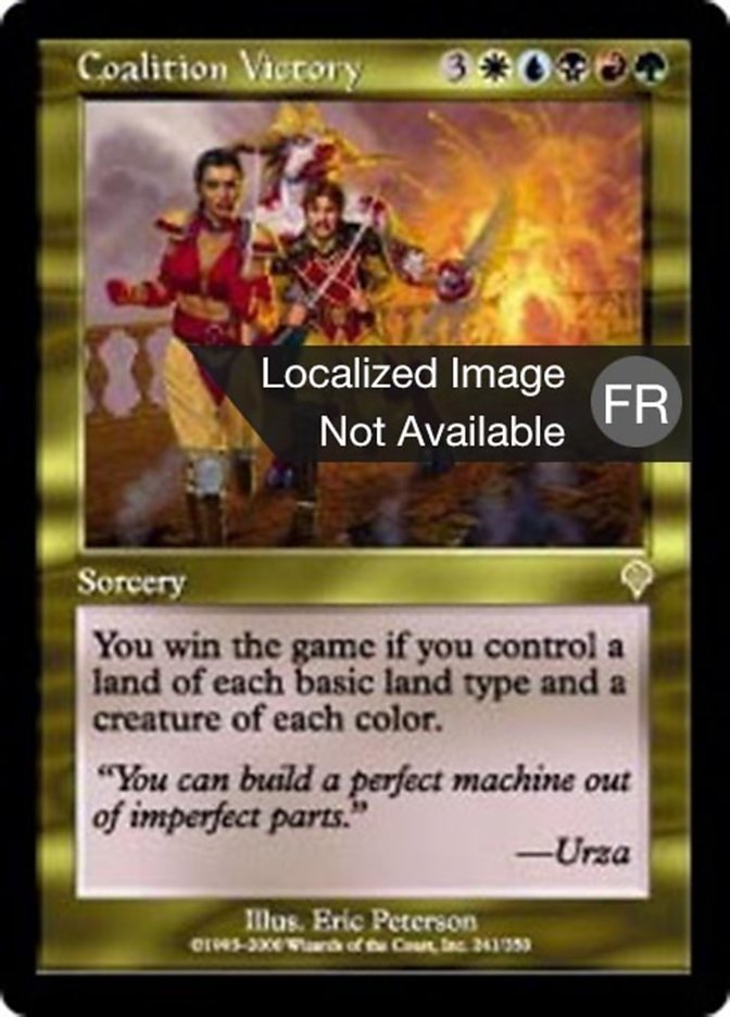 Victoire de la coalition