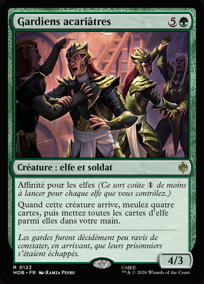 Gardiens acariâtres