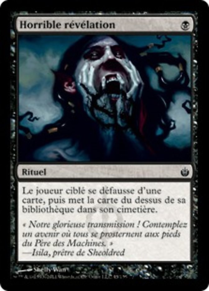 Horrible révélation
