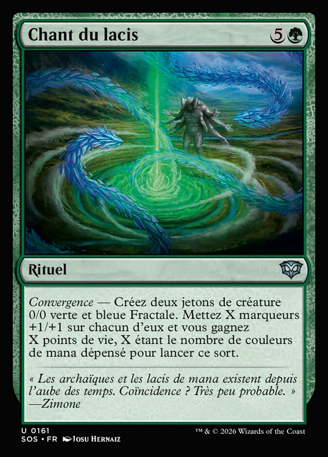 Chant du lacis