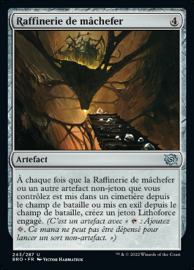 Raffinerie de mâchefer