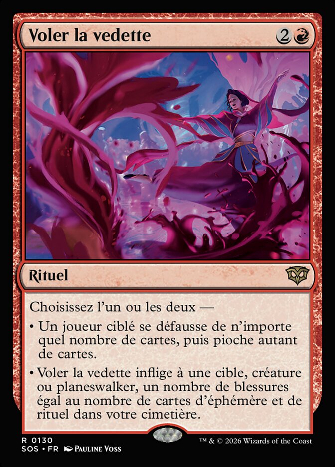 Voler la vedette