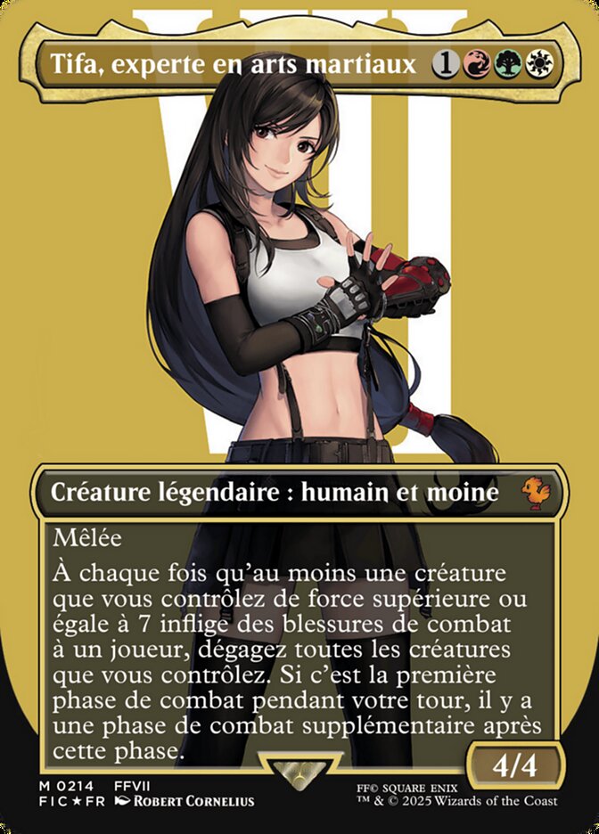 Tifa, experte en arts martiaux