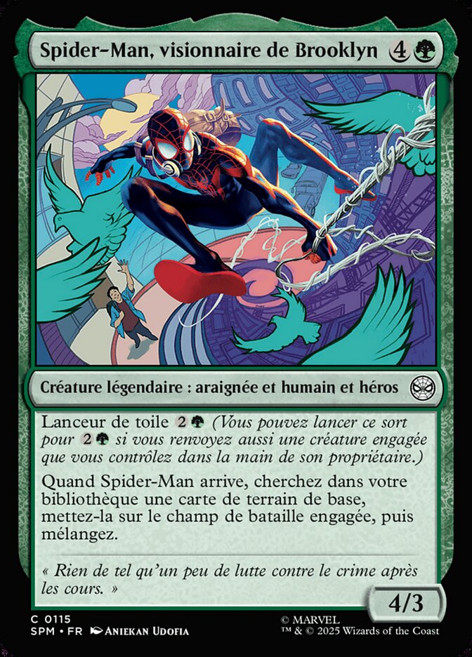 Spider-Man, visionnaire de Brooklyn