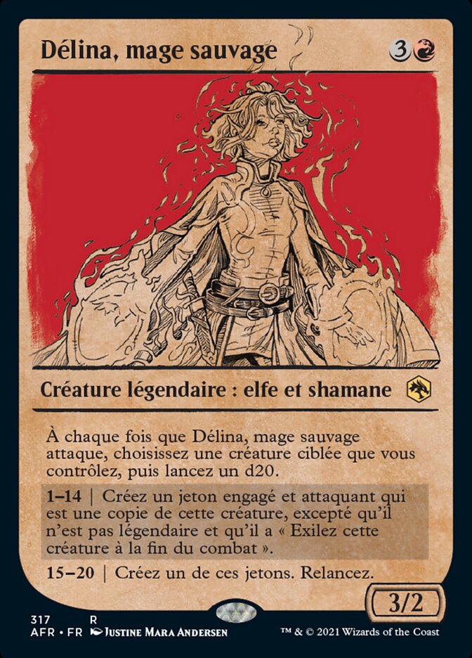 Délina, mage sauvage