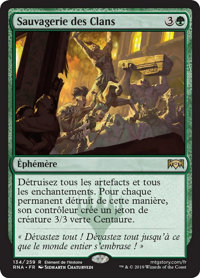 Sauvagerie des Clans