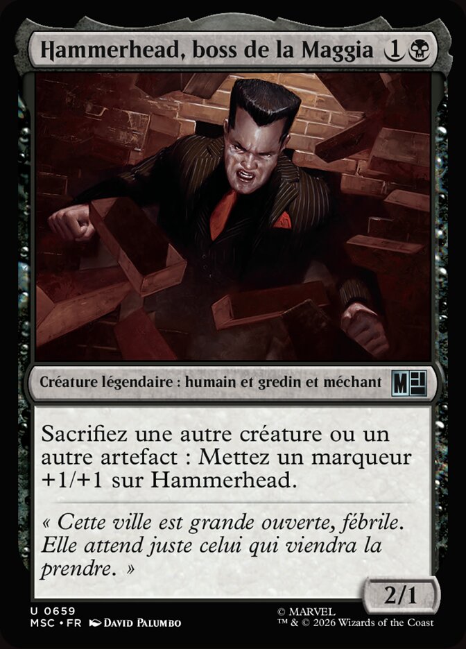 Hammerhead, boss de la Maggia