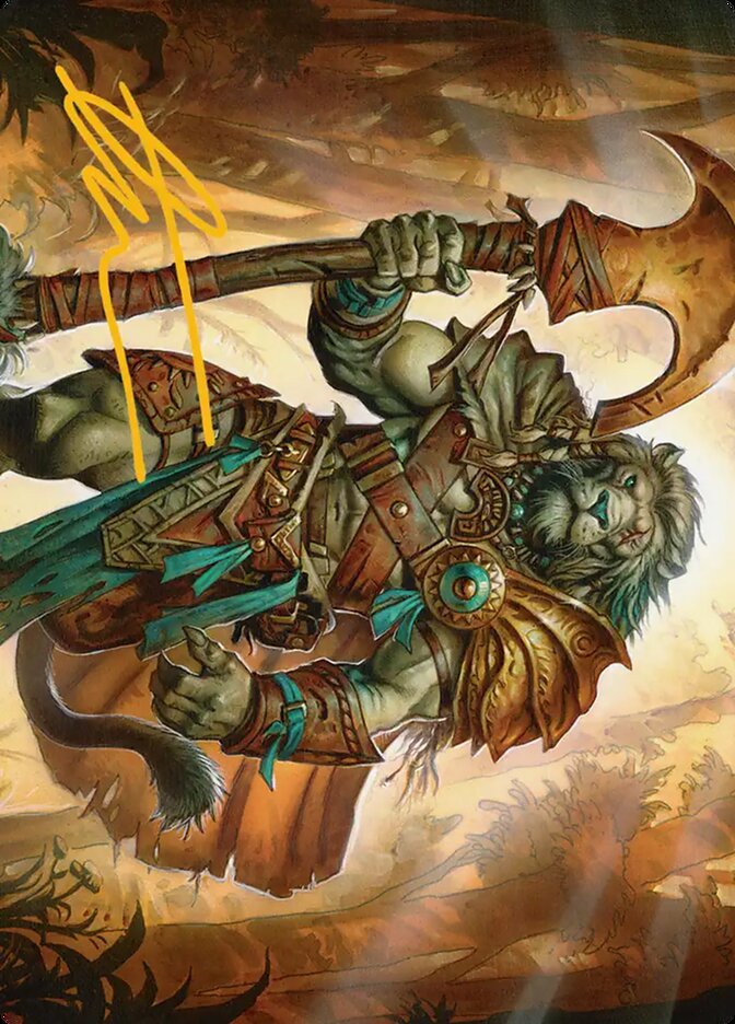 Ajani, Outland Chaperone // Ajani, Outland Chaperone
