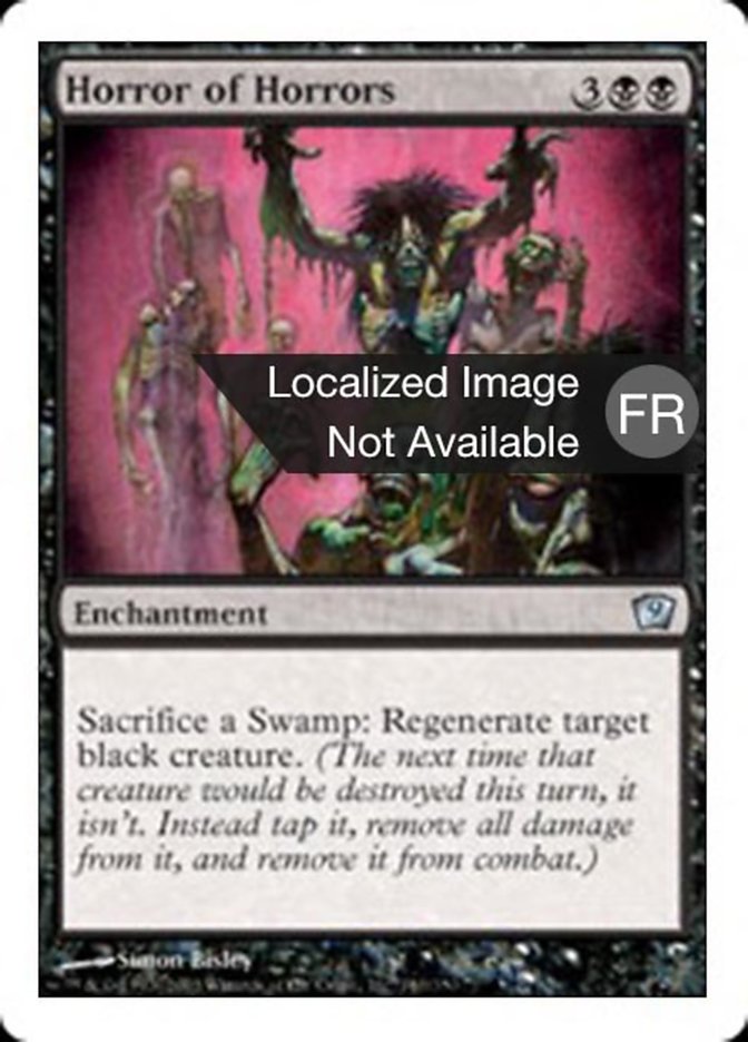 Horreur des horreurs