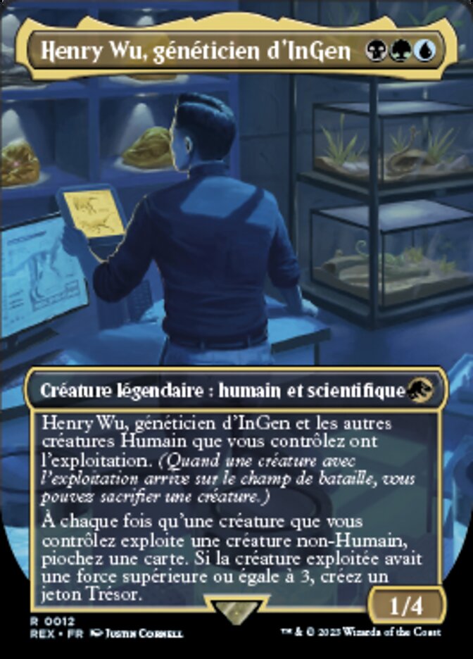 Henry Wu, généticien d'InGen