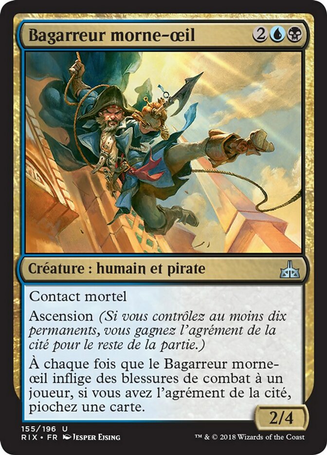 Bagarreur morne-œil