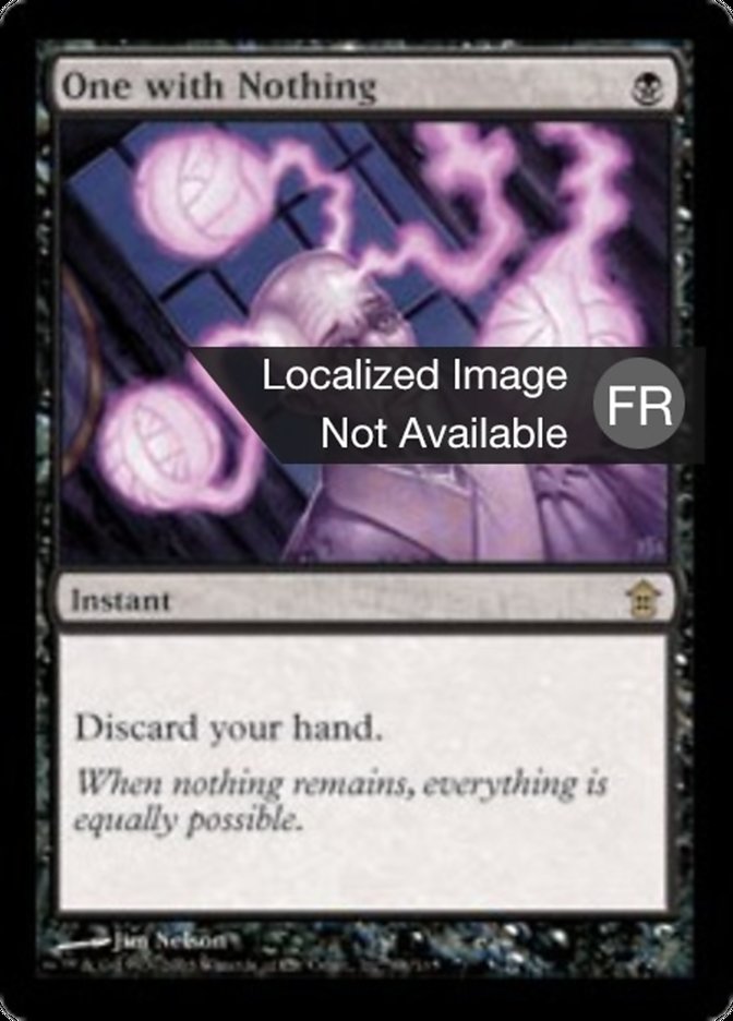 Fusion avec le néant