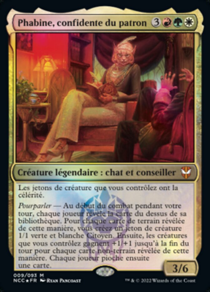 Phabine, confidente du patron