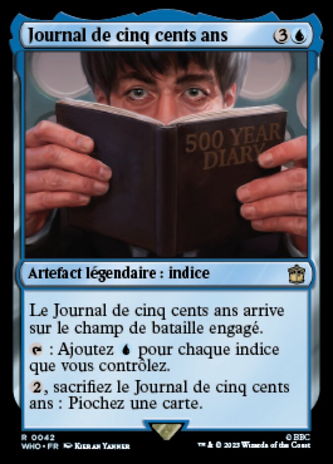 Journal de cinq cents ans