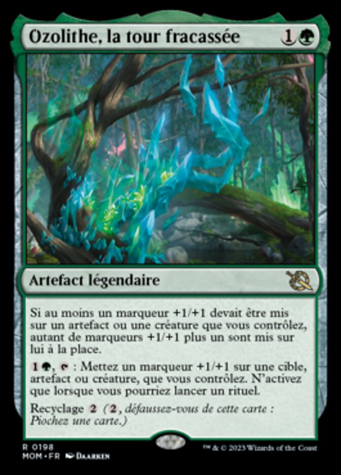 Ozolithe, la tour fracassée