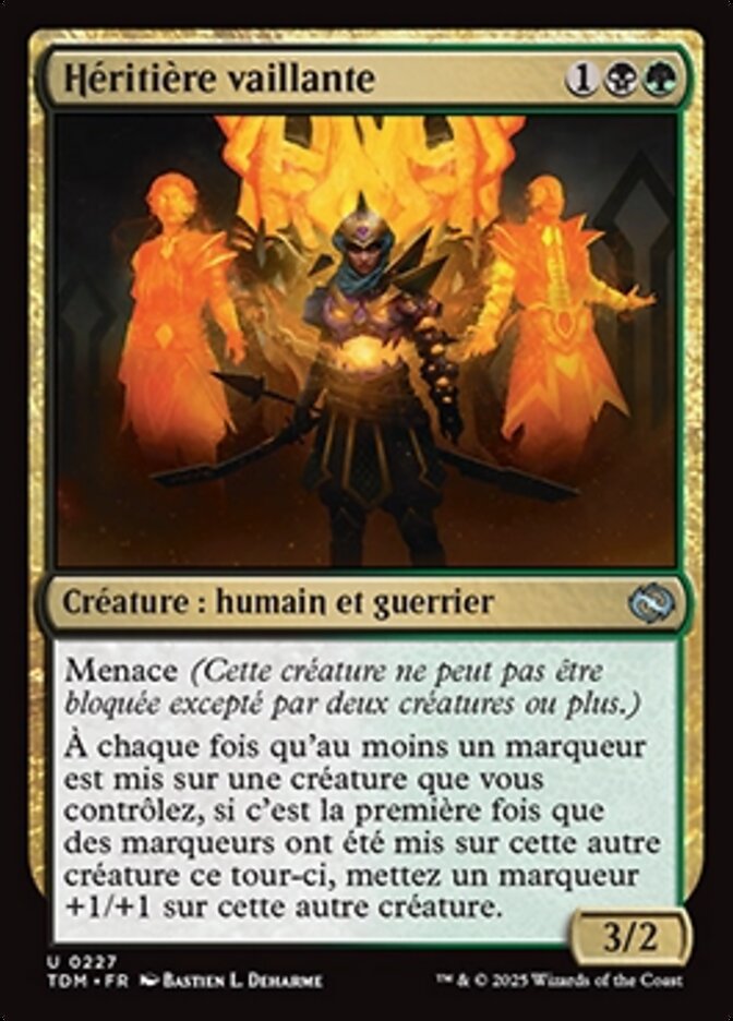 Héritière vaillante