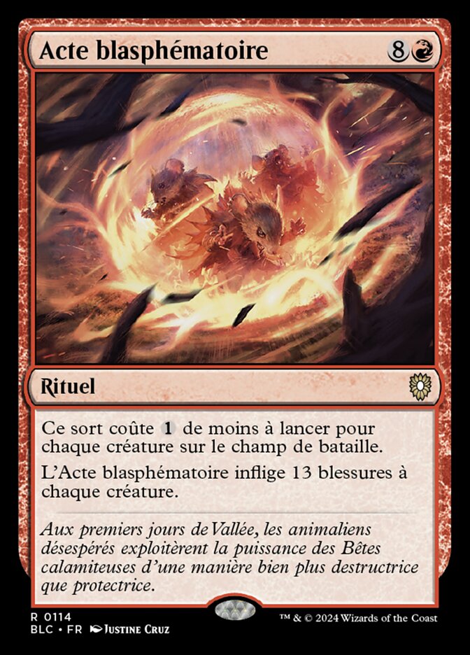 Acte blasphématoire