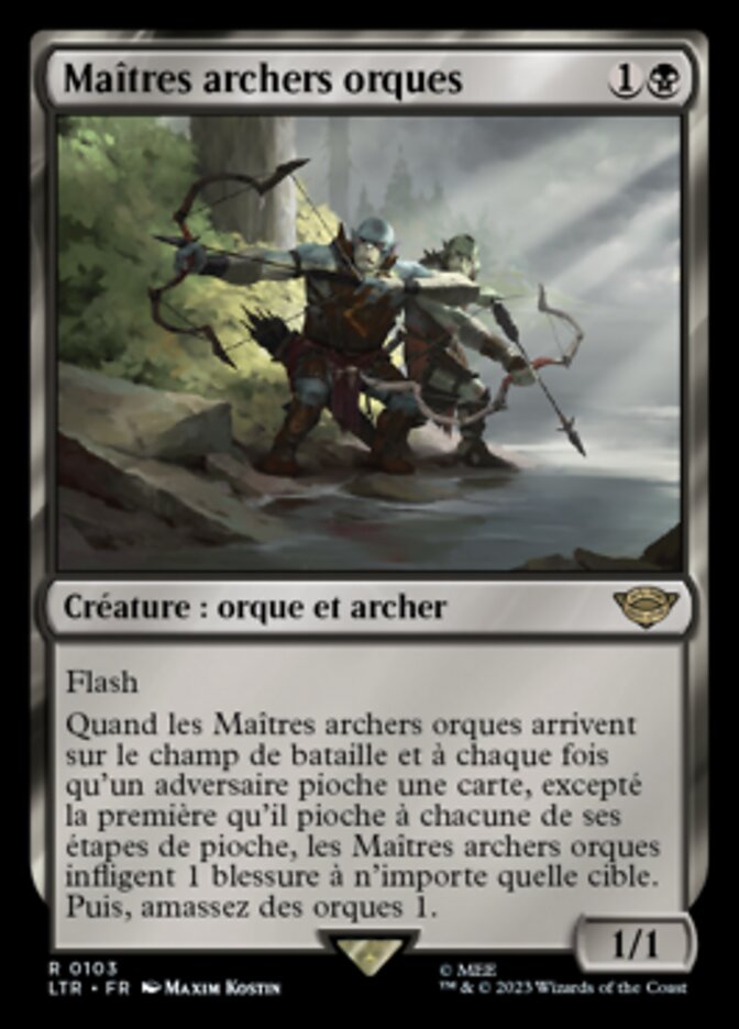 Maîtres archers orques