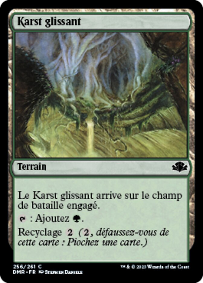 Karst glissant