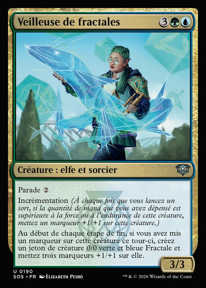 Veilleuse de fractales