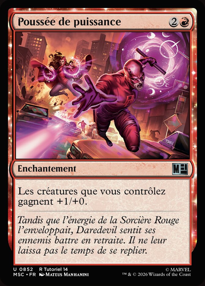 Poussée de puissance