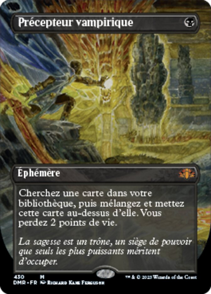 Précepteur vampirique